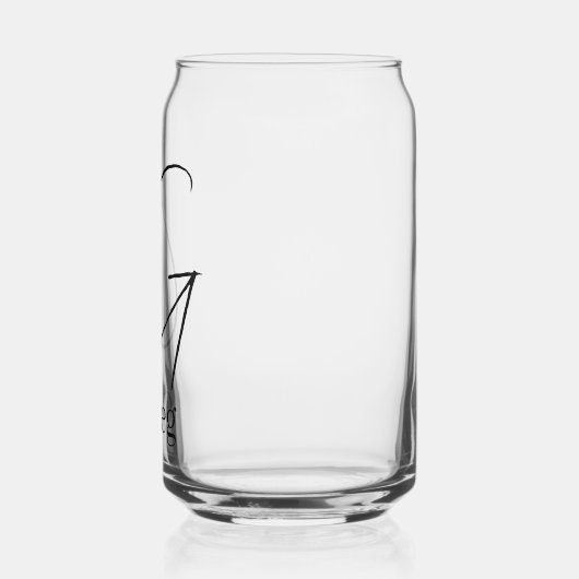 Drinkset Letter G Kan Glas (Links)