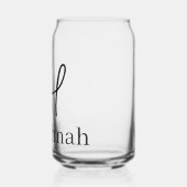 Drinkset Letter H Blikvorm Glas (Links)