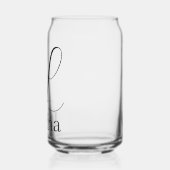 Drinkset Letter L Blikvorm Glas (Links)