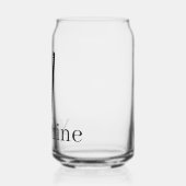 Drinkset Letter Y Blikvorm Glas (Links)