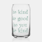 Drinkset Wees Aardig Goed Voor Jou! Blikvorm Glas (Achterkant)
