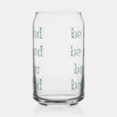 Drinkset Wees Aardig Goed Voor Jou! Blikvorm Glas (Links)