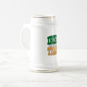 Drinksteen voor St. Patrick's Dag Bierpul (Voorkant links)