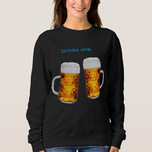 Drinkt één trui vrouwen 2026 (Voorkant)