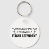 DrinkTo - Flight Attendant Sleutelhanger (Voorkant)