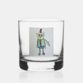 drinkwaar voor kippen whisky glas (Voorkant)
