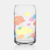 Drinkware-gebruiker Blikvorm Glas (Achterkant)