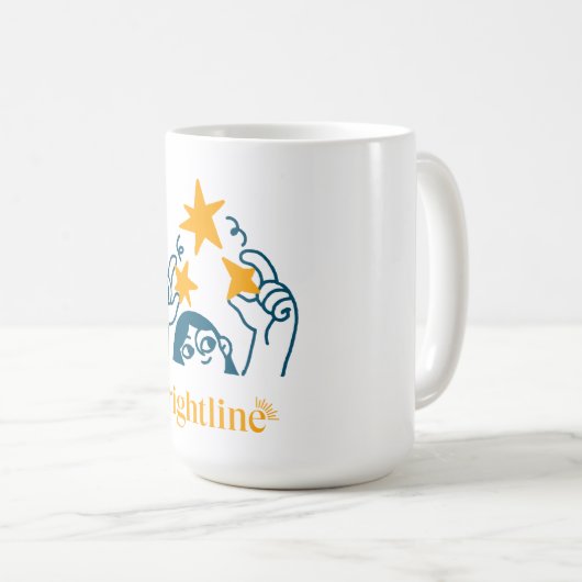 Drinkware - Koffie mok met illustratie (Voorkant rechts)