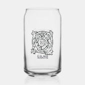Drinkware met Inner Logo Design Blikvorm Glas (Achterkant)