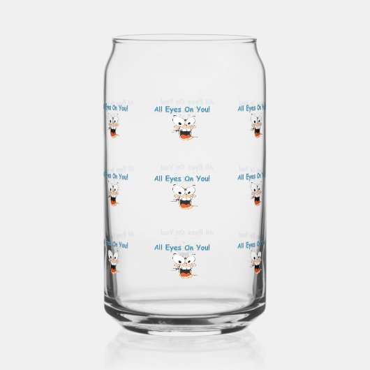 Drinkware Set All Eyes on You! Blikvorm Glas (Voorkant)
