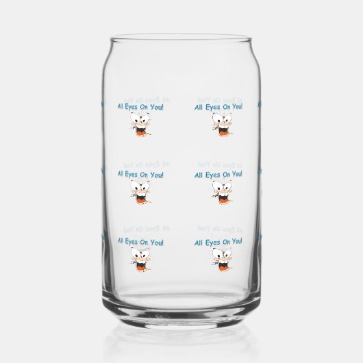 Drinkware Set All Eyes on You! Blikvorm Glas (Links)