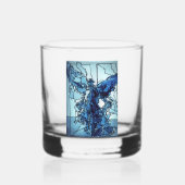 Drinkware Set Blauwe Engel Whisky Glas (Voorkant)
