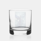 Drinkware Set Blauwe Engel Whisky Glas (Achterkant)