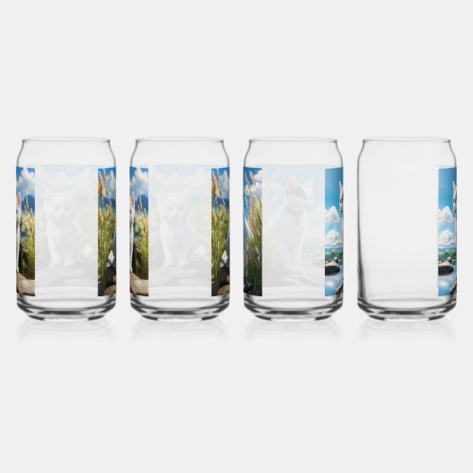 Drinkware Set Blikvorm Glas (Rechts)