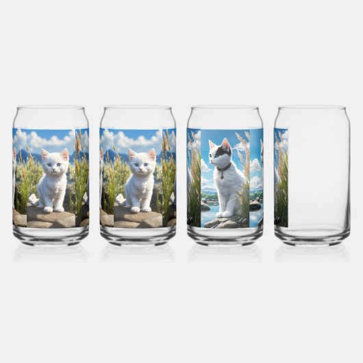 Drinkware Set Blikvorm Glas (Links)