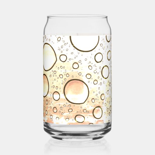 Drinkware Set Blikvorm Glas (Achterkant)