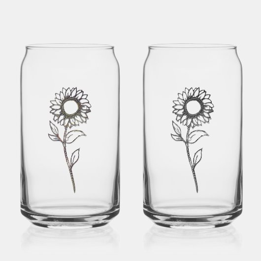 Drinkware Set Blikvorm Glas (Voorkant)