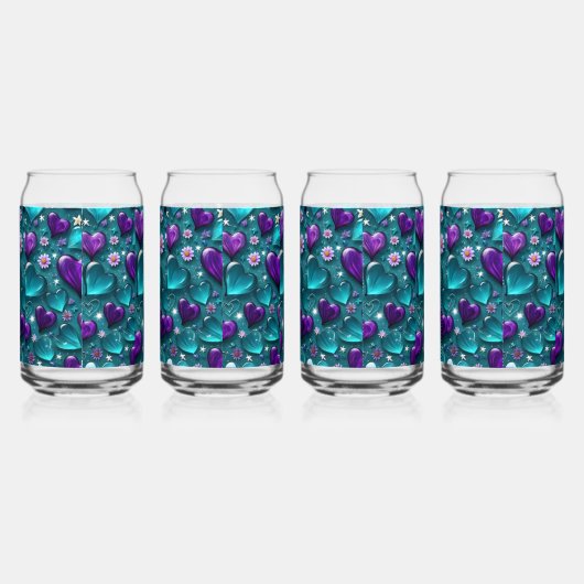 Drinkware Set Blikvorm Glas (Links)