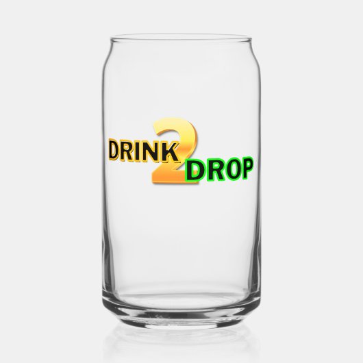 Drinkware Set Blikvorm Glas (Voorkant)