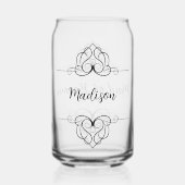 Drinkware Set Blikvorm Glas (Achterkant)