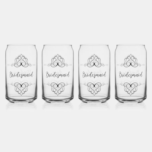 Drinkware Set Blikvorm Glas (Voorkant)