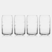 Drinkware Set Blikvorm Glas (Links)