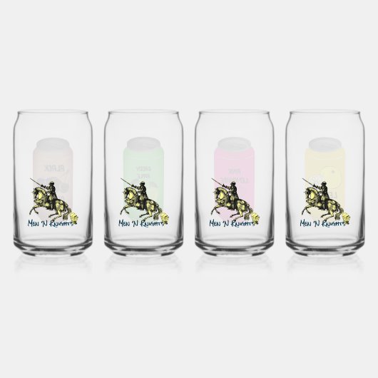 Drinkware Set Blikvorm Glas (Achterkant)