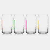 Drinkware Set Blikvorm Glas (Links)