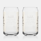 Drinkware Set Blikvorm Glas (Rechts)