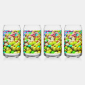 Drinkware Set Blikvorm Glas (Achterkant)