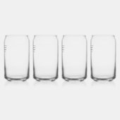 Drinkware Set Blikvorm Glas (Links)