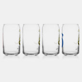 Drinkware Set Blikvorm Glas (Rechts)