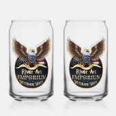 Drinkware Set Blikvorm Glas (Achterkant)