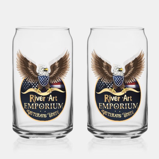 Drinkware Set Blikvorm Glas (Achterkant)