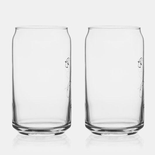 Drinkware Set Blikvorm Glas (Rechts)