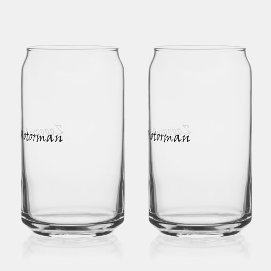 Drinkware Set Blikvorm Glas (Links)