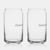 Drinkware Set Blikvorm Glas (Rechts)