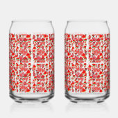 Drinkware Set Blikvorm Glas (Links)