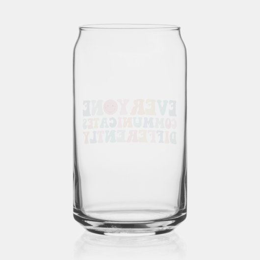 Drinkware Set Blikvorm Glas (Voorkant)