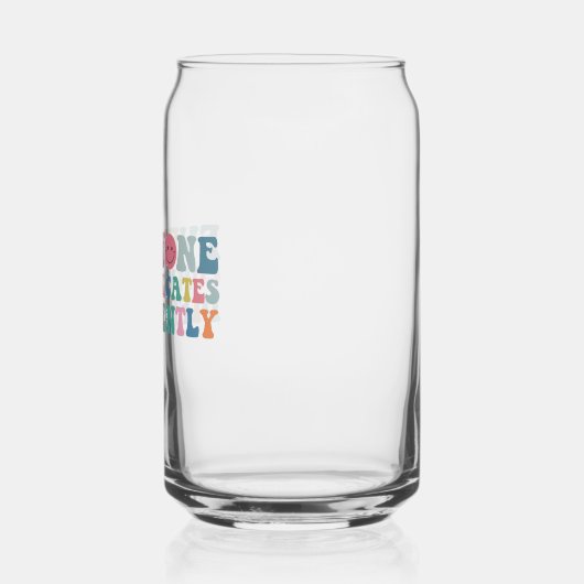 Drinkware Set Blikvorm Glas (Rechts)