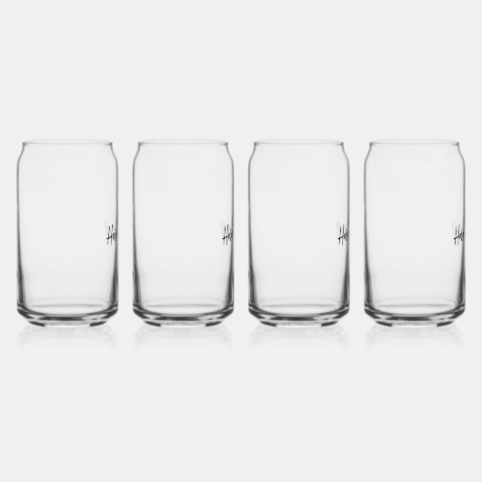 Drinkware Set Blikvorm Glas (Rechts)