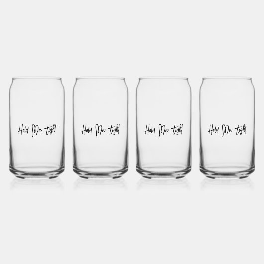 Drinkware Set Blikvorm Glas (Voorkant)