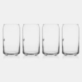 Drinkware Set Blikvorm Glas (Links)
