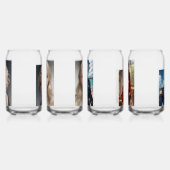 Drinkware Set Blikvorm Glas (Rechts)