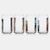 Drinkware Set Blikvorm Glas (Links)