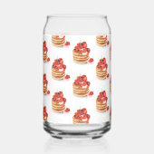Drinkware Set Breakfast Pancakes  Blikvorm Glas (Voorkant)
