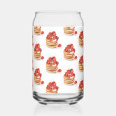 Drinkware Set Breakfast Pancakes  Blikvorm Glas (Achterkant)