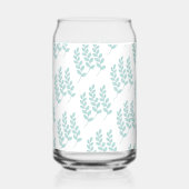 Drinkware Set Cute Green Leaves Blikvorm Glas (Voorkant)