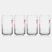 Drinkware Set - Fiets Blikvorm Glas (Rechts)