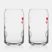 Drinkware Set - Fiets Blikvorm Glas (Links)